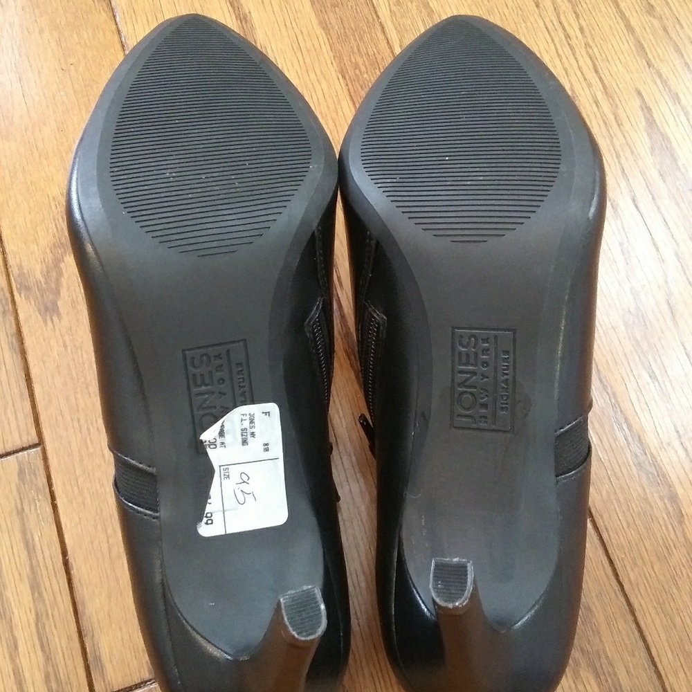 NEW Jones NY Jeannine black booties sz 8.5 - Picture 6 of 7
